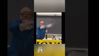 The BriggsRauscher Reaction science experiment chemistry chemical [upl. by Aiyotal]