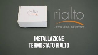 Installazione Termostato Rialto [upl. by Leake152]