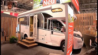 Dethleffs Alpa A 6820 2 luxury RV Motorhome Camper Van new model 2024 walkaround  interior V1411 [upl. by Eilujna966]