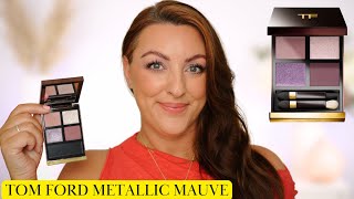 TOM FORD METALLIC MAUVE  Is it WORTH IT [upl. by Otrebide367]