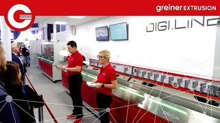 LIVEVorführung der DIGILINE auf der K2019 [upl. by Atilrep]