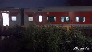 12755Kakinada Port  Bhavnagar SF Express Approaching Bhavnagar Terminus  BZA WAP7 in lead [upl. by Yniar]