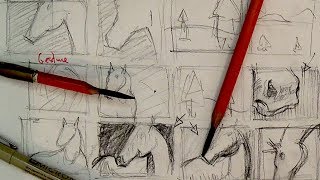 How to Draw Tips  What are thumbnail sketches How to use them [upl. by Huoh]