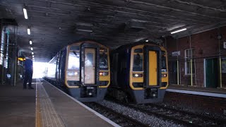 Class 158s At Filey [upl. by Acirrehs]