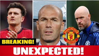 🚨MAN UNITED TO MAKE MISTAKES ✅ HARRY MAGUIRE TO GO✅ ZIDANE IN✅ TEN HAG AWAY🔥manunitednewstoday [upl. by Leihcar]