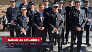 El Ayuntamiento de Ciudad Real quita la unidad policial de viogen [upl. by Shifrah80]