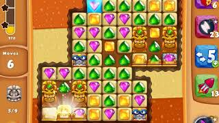 Diamond Digger Saga Level 1640  NO BOOSTERS  SKILLGAMING ✔️ [upl. by Theurer]