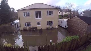 Flooding in Cwmbran and surrounding arears [upl. by Supat]