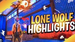 Lone wolf Highlights best movement gameplay 1vs1 free fire max [upl. by Naiditch]