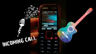 Nokia 5130 XpressMusic incoming call No ID [upl. by Larrisa]