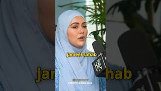 Sana khan talks about Molana Tareeq Jameel Sahab✨️ shorts podcast FtRubinaDilaiks [upl. by Bahe]