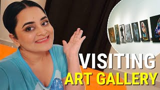 ART Festival 🎨 and My ARAB friend  Bebika Dhurve vlogs [upl. by Oliana]