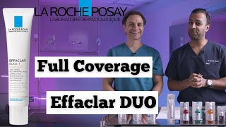 La RochePosay Effaclar Duo  Unifiant Medium  Full Coverage  Dr Somji amp Dr Solomon Review [upl. by Rika]