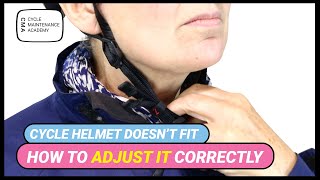 Cycle Helmet Doesnt Fit Find out how to adjust it correctly [upl. by Magda]