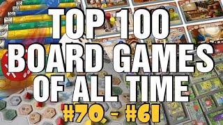 Top 100 Board Games Of All Time 70 to 61 [upl. by Nairahcaz]