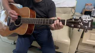 Yamaha FG720S solid top acoustic guitar sound demo [upl. by Kumler38]