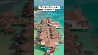 Overwater Bungalows in Mexico 🌴 honeymoon [upl. by Herv]