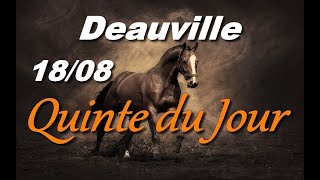 PRONOSTIC PMU QUINTE DU JOUR DIMANCHE 18 AOUT 2024 [upl. by Duleba736]