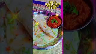 Carrotcoriander dosa dosa southindianfood food foodie indianfood foodphotography idli [upl. by Aynatal860]