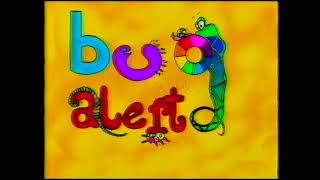 Original VHS Opening Bug Alert Letters Colours and Animals UK Retail Tape [upl. by Nelleoj885]