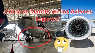 ¿Cómo se Mantienen los Aviones Seguros [upl. by Anilejna]