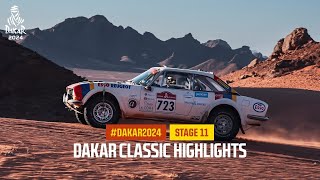 Dakar Classic Highlights  Stage 11  Dakar2024 [upl. by Eliath483]