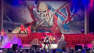 Iron Maiden  Trooper Live Praha 20220620 [upl. by Barbra]