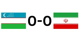 Uzbekistan 0  0 Iran World Cup Qualification [upl. by Winthorpe]