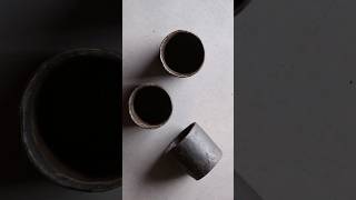 Handmade ceramic mugs pottery ceramics ceramicstudio handmade tableware dinnerware wabisabi [upl. by Tebor107]