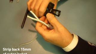 QED Genesis Silver Spiral Airloc Termination Tutorial [upl. by Schmitz]