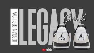 Jordan Legacy 312 Low quotPANDAquot  2024 Release Info [upl. by Dnomyad]