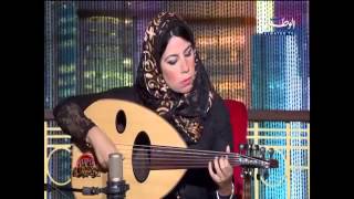 Dubais Best Female Arabic Oud Player [upl. by Elynad]