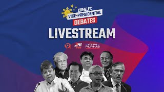 PiliPinas Debates 2022 The Comelec vicepresidential debates [upl. by Everrs]