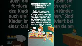 Pädagogische Fachkräfte als Organisatoren von Lernprozessen shorts pädagogik [upl. by Auqined]