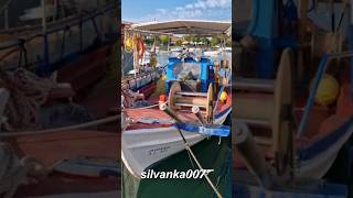 OLD PORT OF SKIATHOS SPORADES ISLANDS GREECE Conquest of Paradise boat yachts sailing tiktok yt [upl. by Enelahs529]