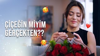 Çiçek gönderen adamdan olur kızlar 😍😍😍  Doğa Korkmaz [upl. by Nelleyram]