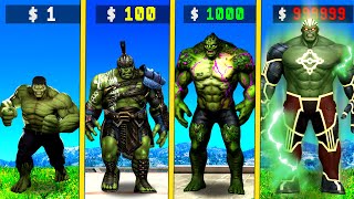 1 HULK to 1000000000 HULK in GTA 5 [upl. by Lerrud372]