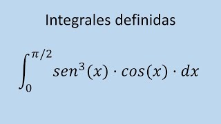 Cálculo de integral definida  Ejercicio 04  Trigonométrica [upl. by Eilama983]