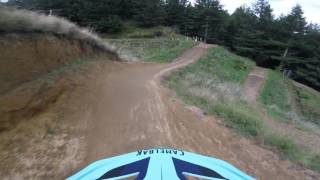 Crankworx Rotorua Air DH helmet cam [upl. by Ahsyt]