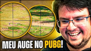 A MINHA GAMEPLAY ESTÁ NO AUGE NO PUBG [upl. by Tatianas]