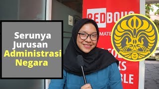 KULIAH JURUSAN ADMINISTRASI NEGARA DI UNIVERSITAS INDONESIA [upl. by Argela]