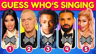 Guess Whos Singing  Most Popular Rap Songs EVER 📀🎵 [upl. by Eul63]