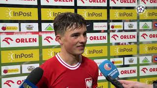 KRZYSZTOF KOLANKO  kapitan reprezentacji Polski U19 po meczu z Gibraltarem  12102024 [upl. by Scherle]