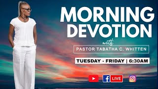 Set Time Morning Devotion with Pastor Tabatha [upl. by Lyrahc]