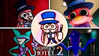 Hoppers Hotel  Full Walkthrough  All Bosses No Commentary [upl. by Anitnas933]