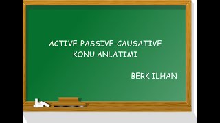 YDSYökdil EtkenEdilgenEttirgen ActivePassiveCausative Konu Anlatımı [upl. by Mandel]