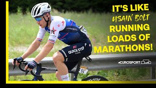 Fabio Jakobsen gets Usain Bolt comparison after Tour de France heroics  Eurosport [upl. by Dwane]