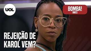 BBB 21 Karol Conká vai superar rejeição de Nego Di Nome dela representa o mal diz Aline Ramos [upl. by Ellerd]