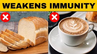 Top 10 Foods that Weaken Immunity [upl. by Elrahc]