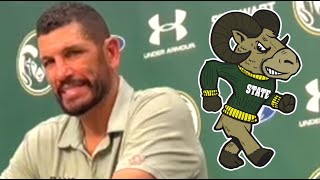 Jay Norvell talks importance of CSU’s 3 game homestand amp honoring John Mosley [upl. by Iline]